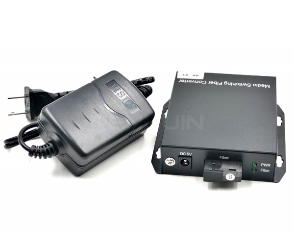 8 CH Dry Contact (Relay Switch) Fiber Converter SM / MM 20KM